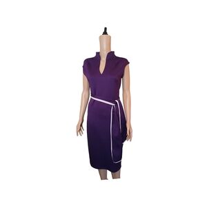 New York Company Strech Midi Dress Women size S Purple & lavanda used